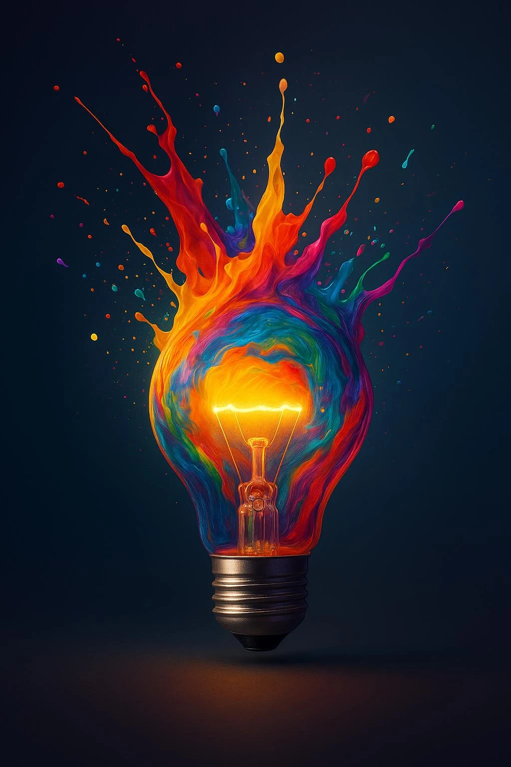 An idea exploding in color