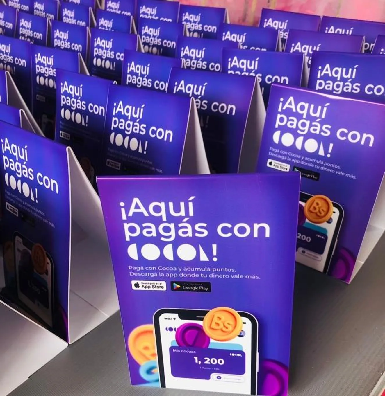 Cocoa · Point-of-sale material
