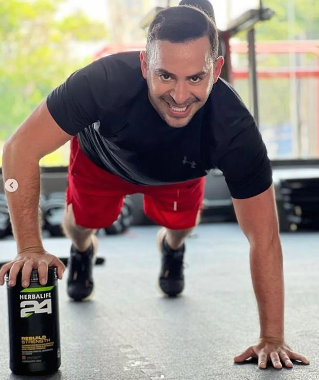 Athlete in Herbalife 24 content